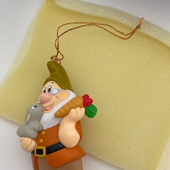 Disney Snow White Doc Dwarf Keepsake Ornament Grolier Presidents Edition - Picture 7 of 8